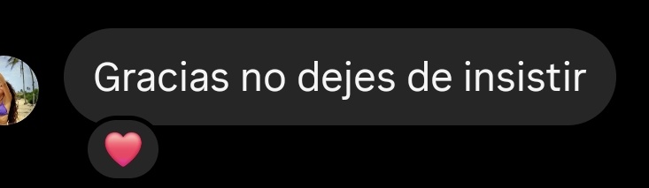 Ella no lo sabe pero insistir es mi act fav