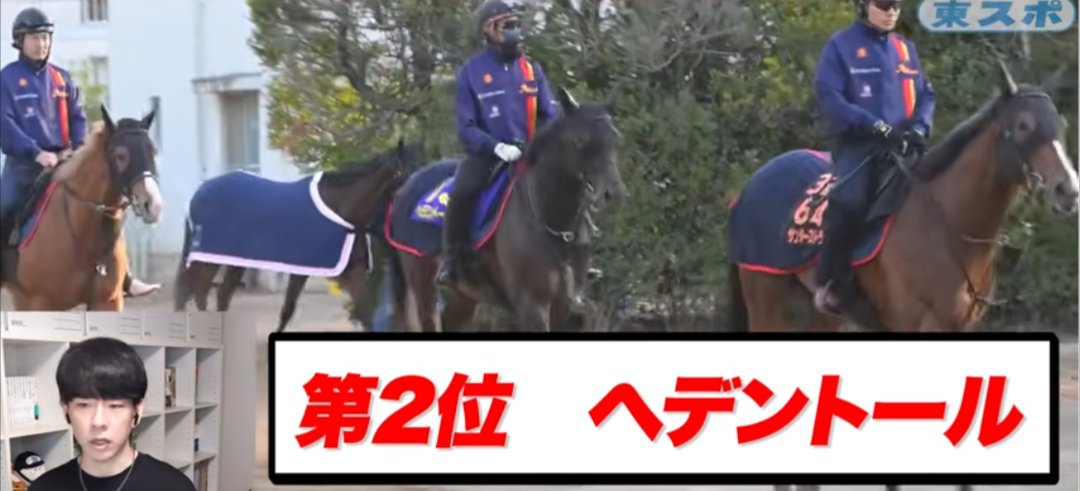 hiROJI3116's tweet photo. 春天皇賞
坂上さんの血統評価

1位アドマイヤテラ
2位ヘデントール
3位マイネルカンパーナ
注目クロワデュノール

人気3頭が入りました🤔🥁 https://t.co/FRaCTdstoI
