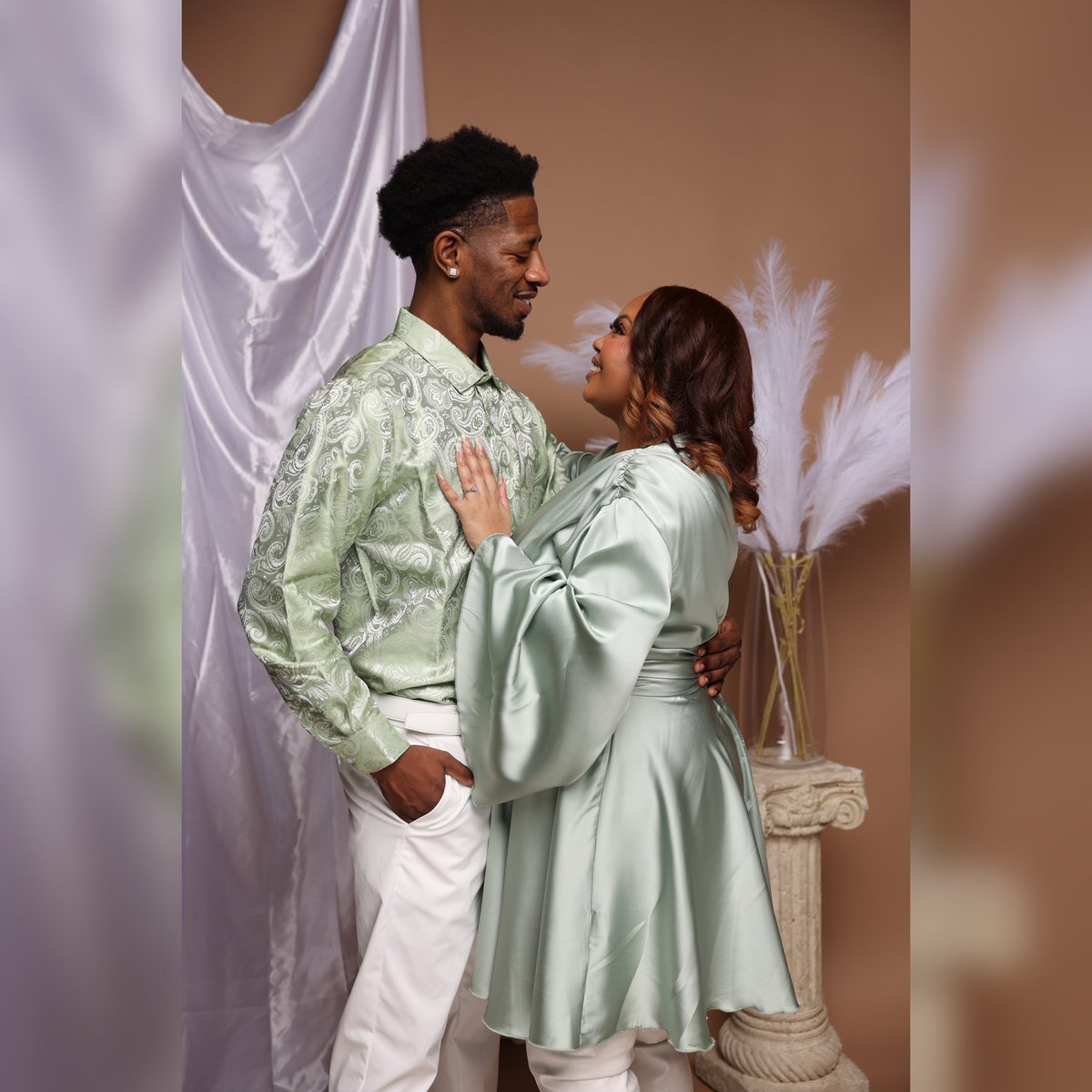 ThisIsDanniTHNA's tweet photo. The Clarks! 6/20/26 🥹🥰🤍🖤💍👰🏽‍♀️🤵🏾‍♂️ https://t.co/RpvDdR4iUV