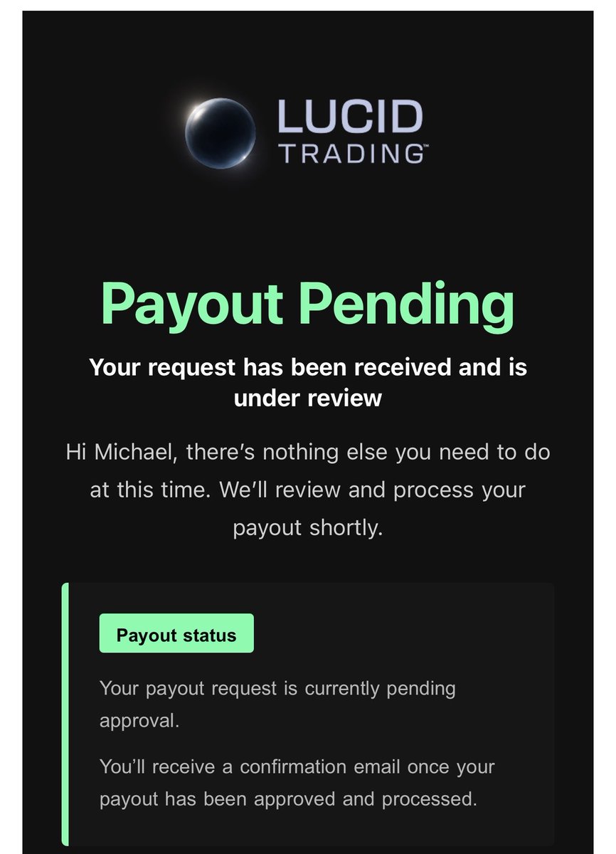 _msarni's tweet photo. Thank you @TradingLucid x5 :) #es #futures approved in 2 minutes!! https://t.co/qlS0VR2V2i