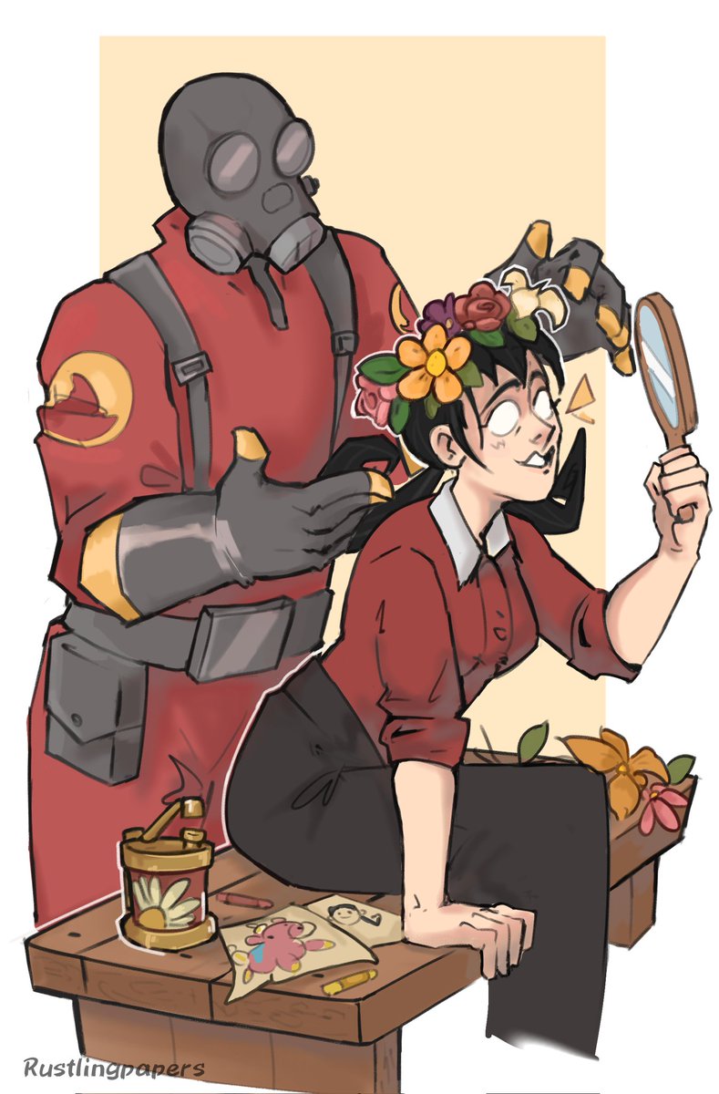 rustlingpapers's tweet image. Drawing without a yellow square feels sooo naked

#tf2 #Dst