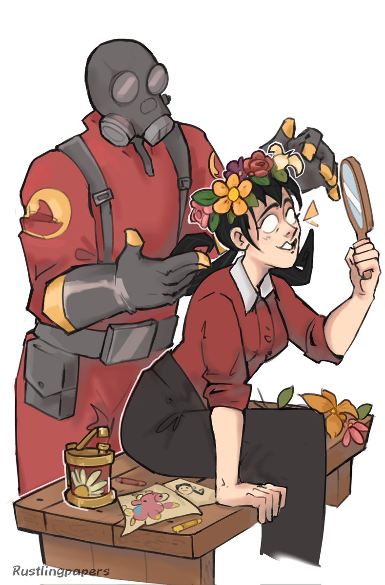 rustlingpapers's tweet image. Drawing without a yellow square feels sooo naked

#tf2 #Dst