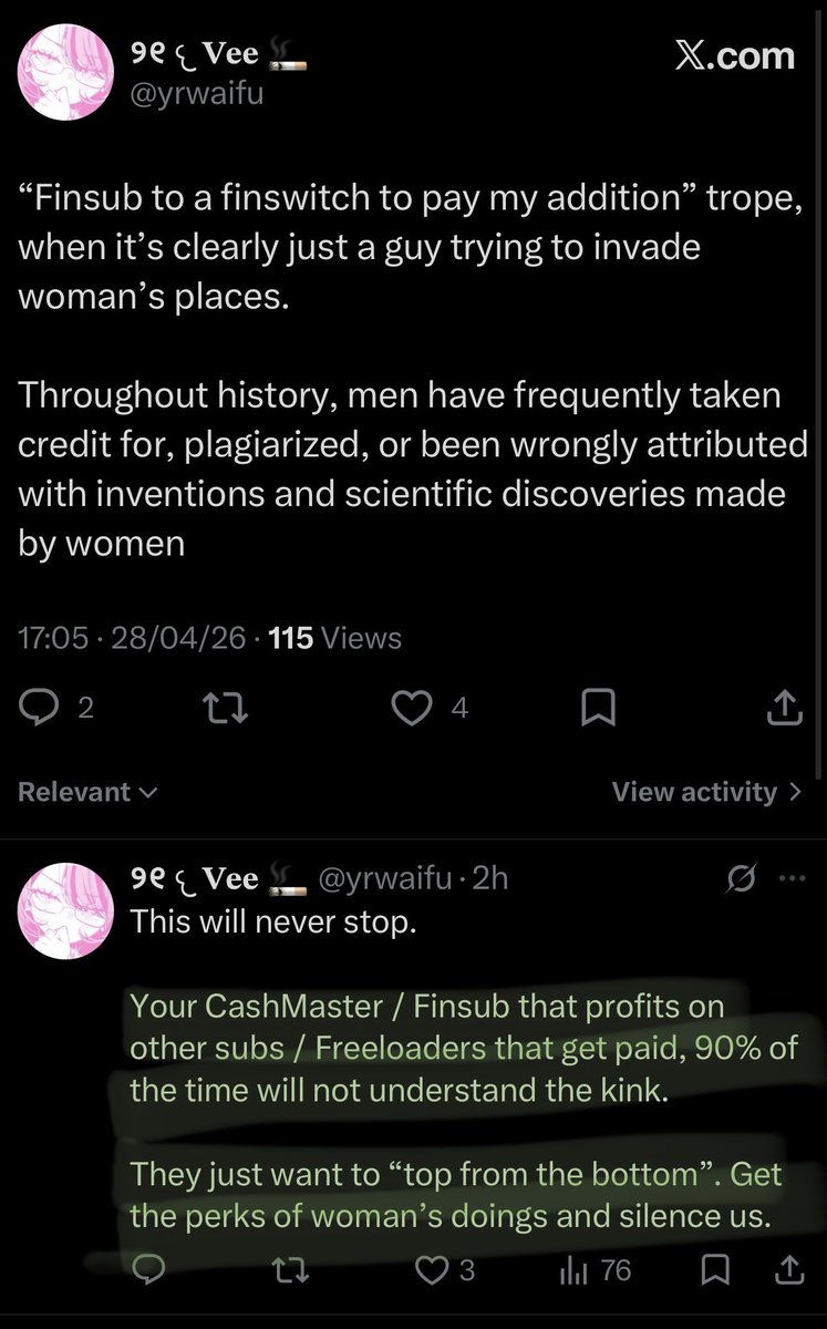 ୨୧ 𐔌 𝐕𝐞𝐞 🚬 tweet media