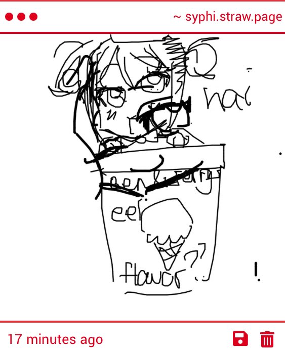 Syphi Leech || ice cream shop tweet media