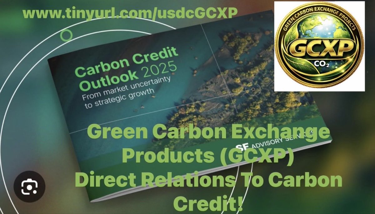 GCXP-Green Carbon Exchange Projects tweet media