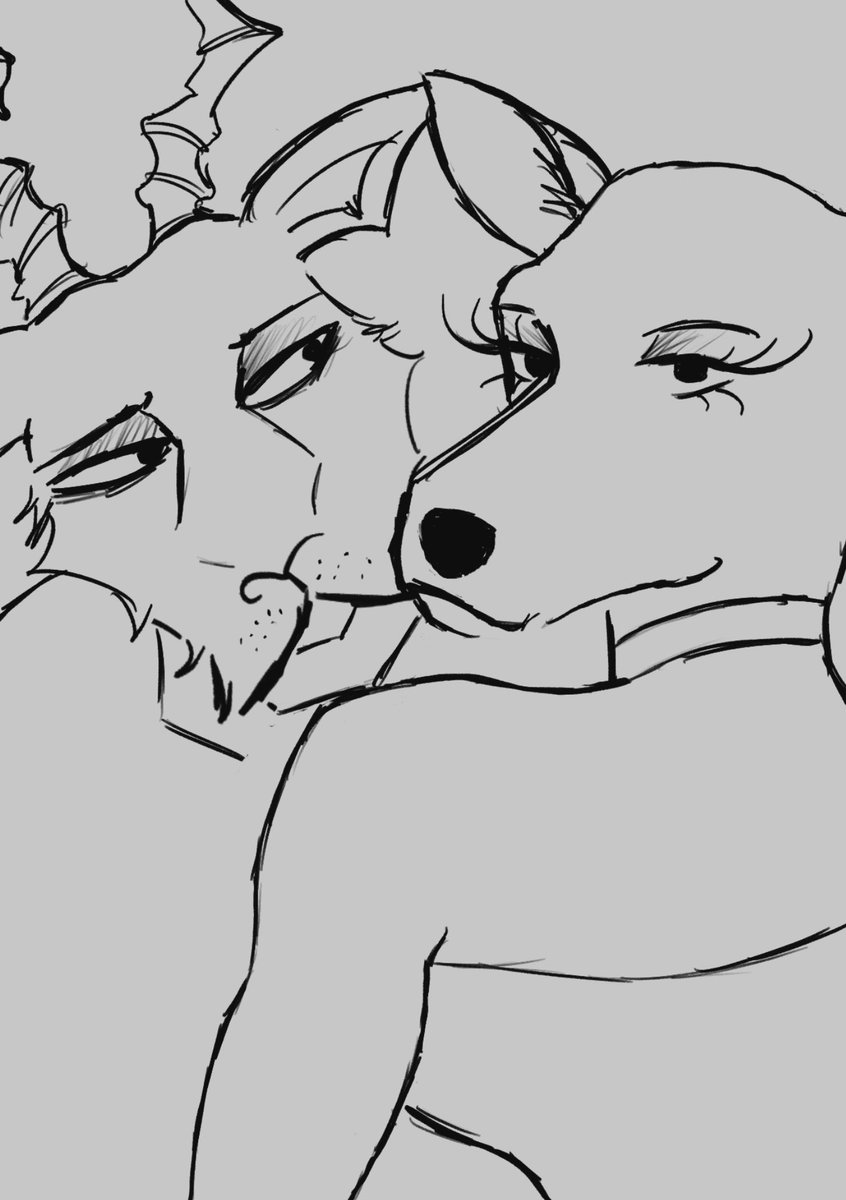 p1nkyp0nky's tweet image. Melon and my oc Seraphina
Might post more about her soon😋
#beastars #beastarsmelon #oc