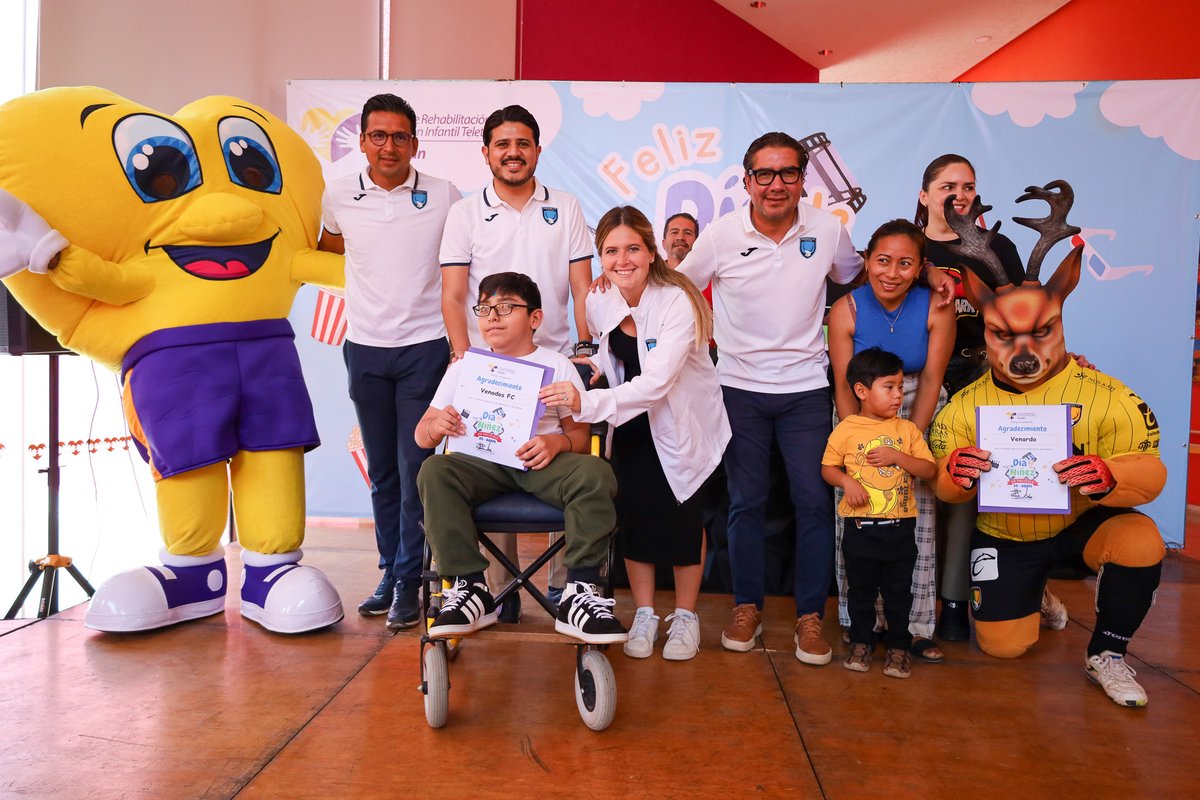 venadosfc's tweet photo. El día de hoy nuestra directiva visitó el CRIT Yucatán para fortalecer lazos y conocer de cerca la gran labor que realizan. 🦌

Una visita que nos inspira y nos compromete a seguir sumando desde nuestro lugar. ¡Estamos comprometidos con la juventud yucateca! 💛 https://t.co/WEyobJ4jtk