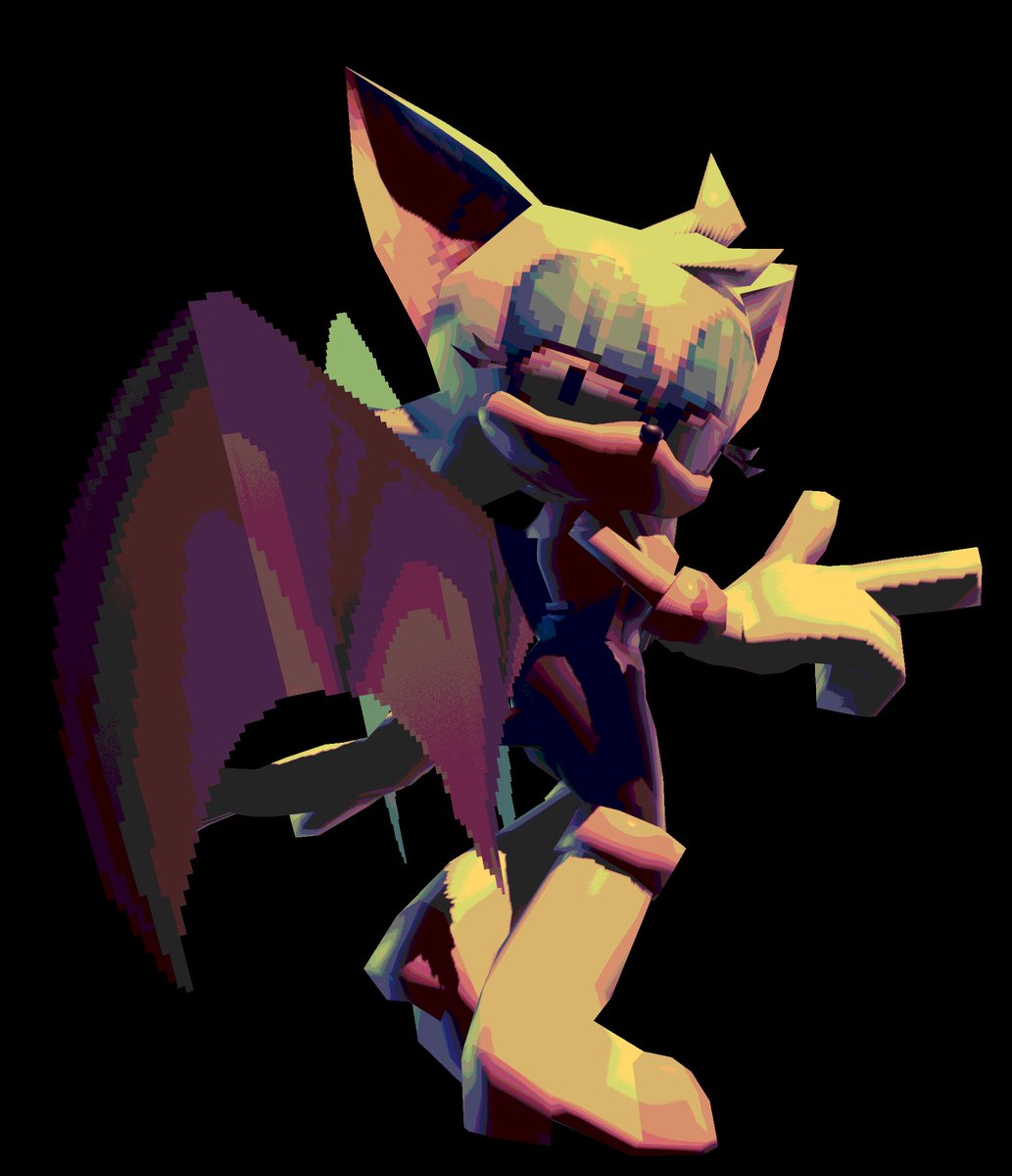 JustMikepero2's tweet photo. "Very well! If that's how you want to play, I will take it from you!"

ROUGE THE BAT'S MODEL IS DONE!!, based mainly on SA2's Rouge

Since the V1 cast has been pretty much finished model wise, we are starting with V2!

Modeled by @/DavidAMR101 https://t.co/rJr27k2WAS