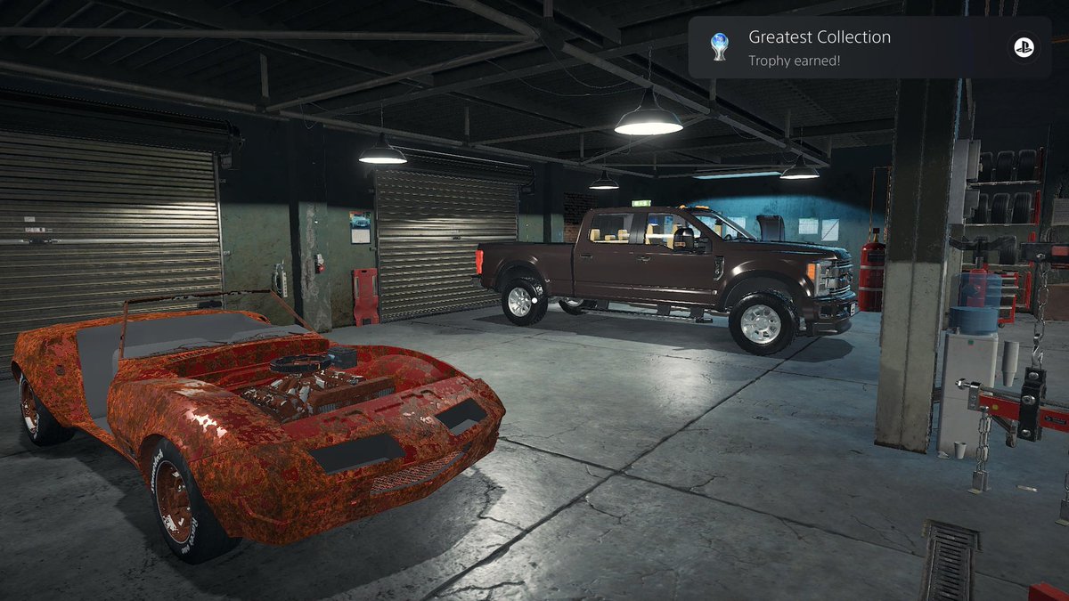 scrattle_'s tweet image. Platinum 160🏆 
Car Mechanic Simulator - PS4

A relaxing plat that I slowly chipped away at over six and a half years 🤣 Got the 21 edition to start at some point soon. Upcoming 27 version looks insane with open world, etc. Another UR at 2.03% on PSNP.

#TrophyHunter #PS4