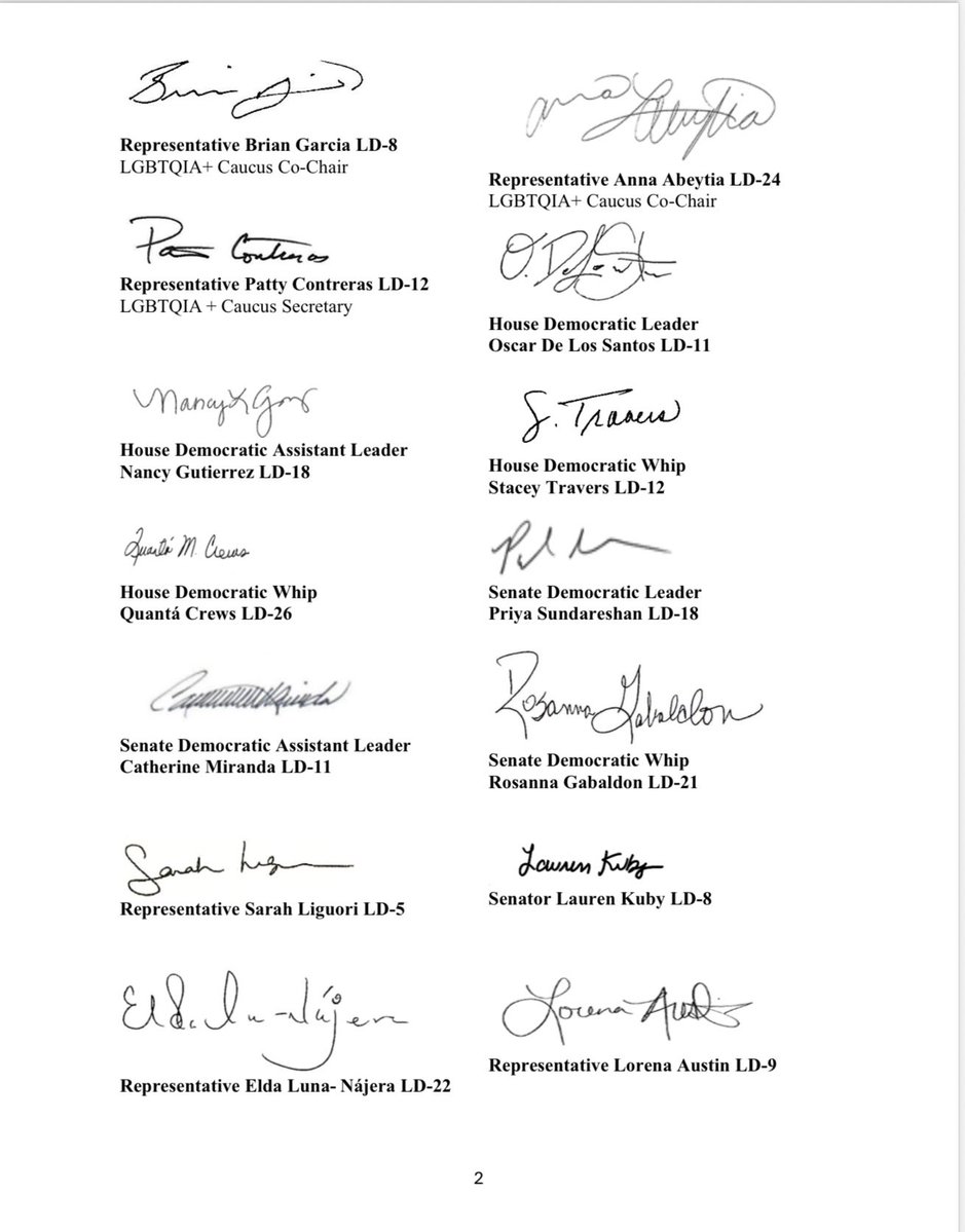 AZ LGBTQIA Legislative Caucus tweet media