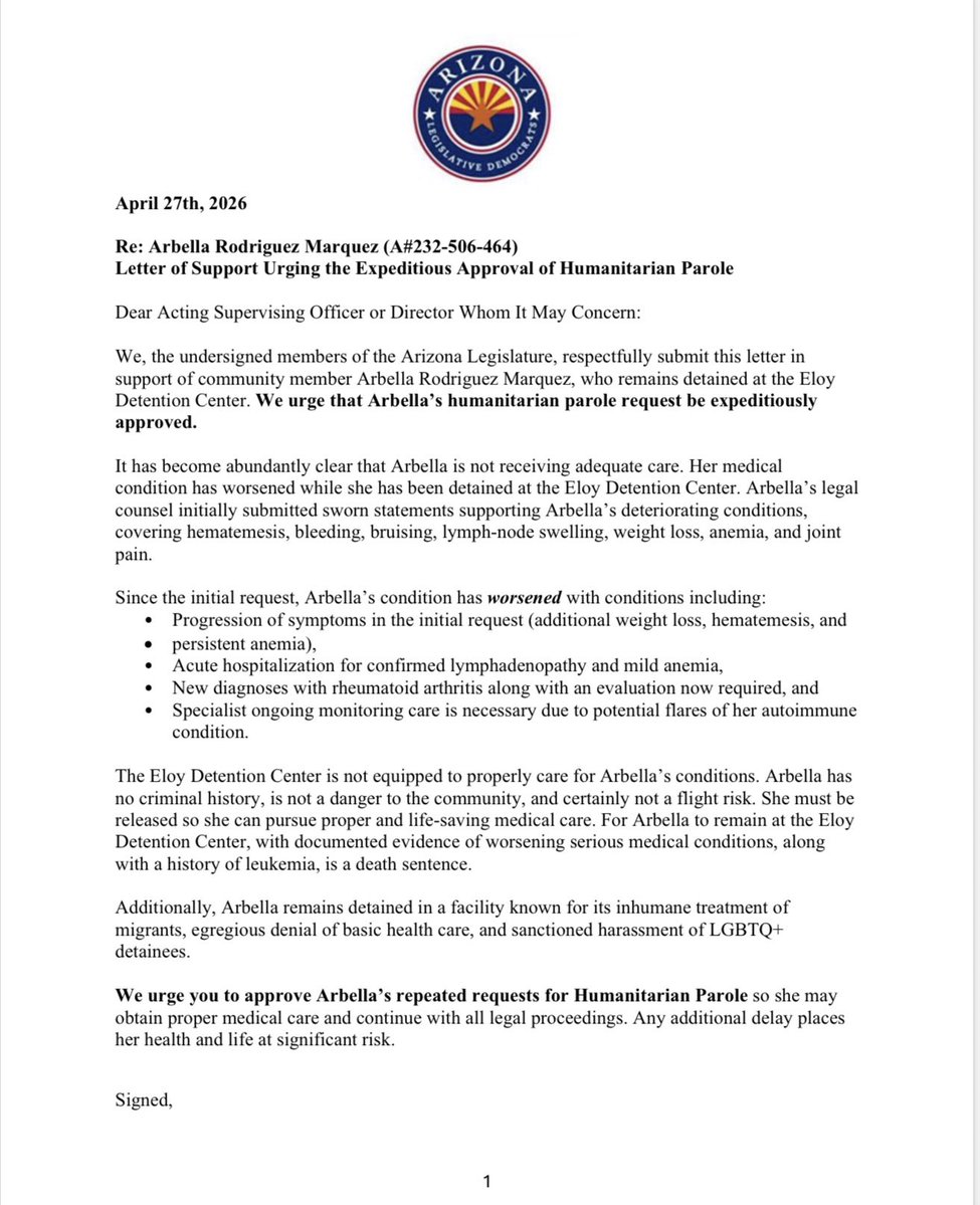 AZ LGBTQIA Legislative Caucus tweet media