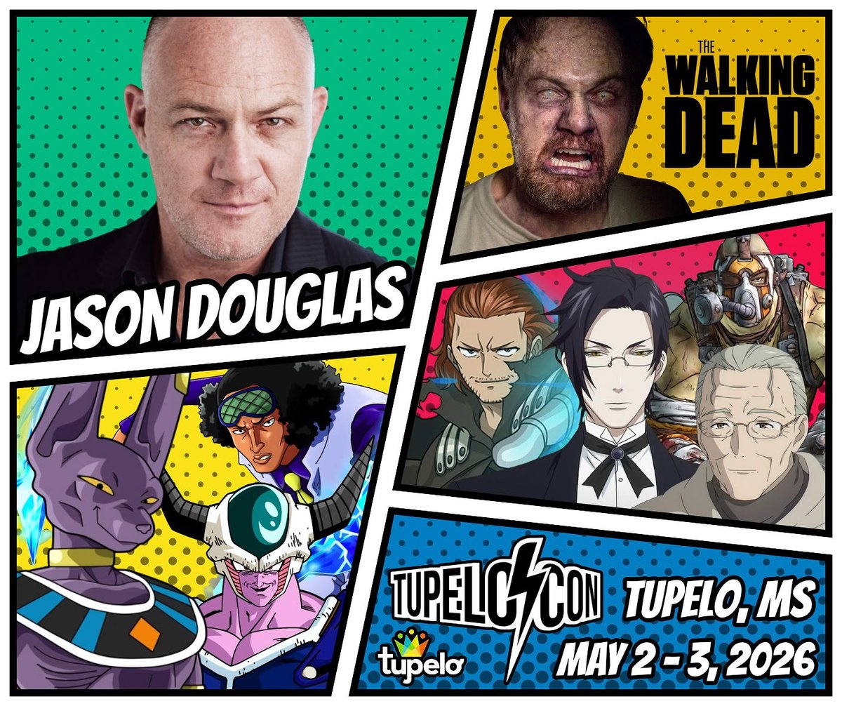 MrJasonDouglas's tweet photo. Who do I know in Tupelo!? I'm headed there THIS weekend for @tupelocon, so come hang out with me and Frieren's @mall0rie! Bring those #Heiter Funko's!
More info: https://t.co/nhstKP6xao
cc: @UnCONManagement https://t.co/O1euBnea7y