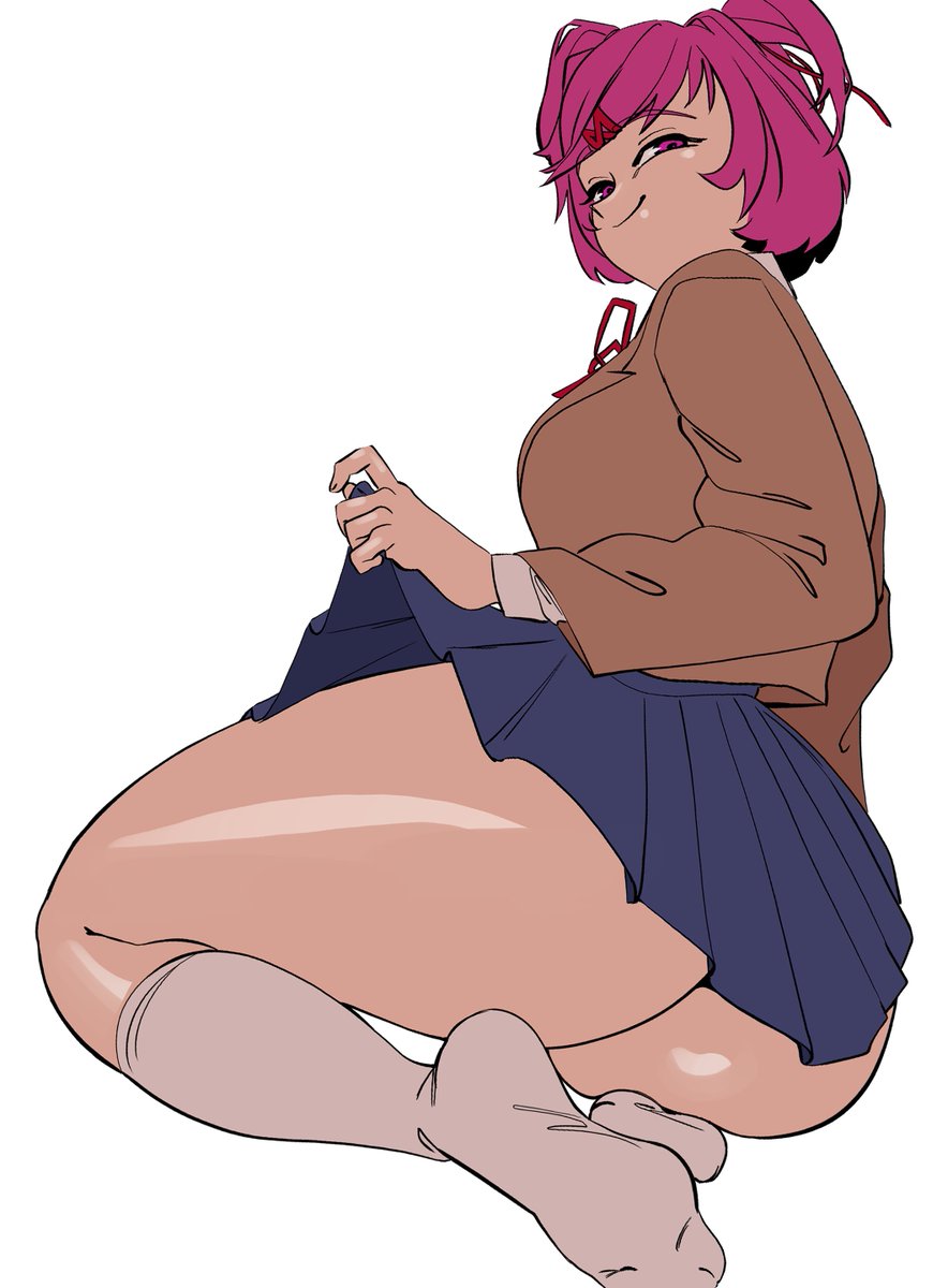 poutronart's tweet photo. Natsuki 💕
#ddlc #natsuki https://t.co/rDF5pWmjHh