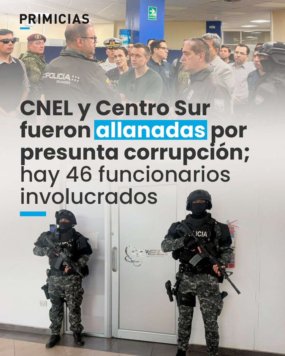 Quienes son los que lloran y patalean por el allanamiento a CNEL, solo basta con ver los post de opinólogos y opinólogas, abogadas y abogados, periodistos y periodistas.

Da mucho para pensar, no apoyan q descubran la corrupción, ELLOS LLORAN POR ESE DESCUBRIMIENTO😭😭