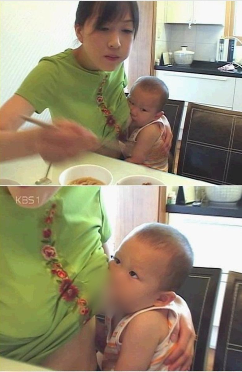 과거 KBS  모유수유 하는 장면도 방송됨

옛날에는 길거리에서 모유 수유 해도 이상하게 보지않았음 https://t.co/OGJgaxmC08