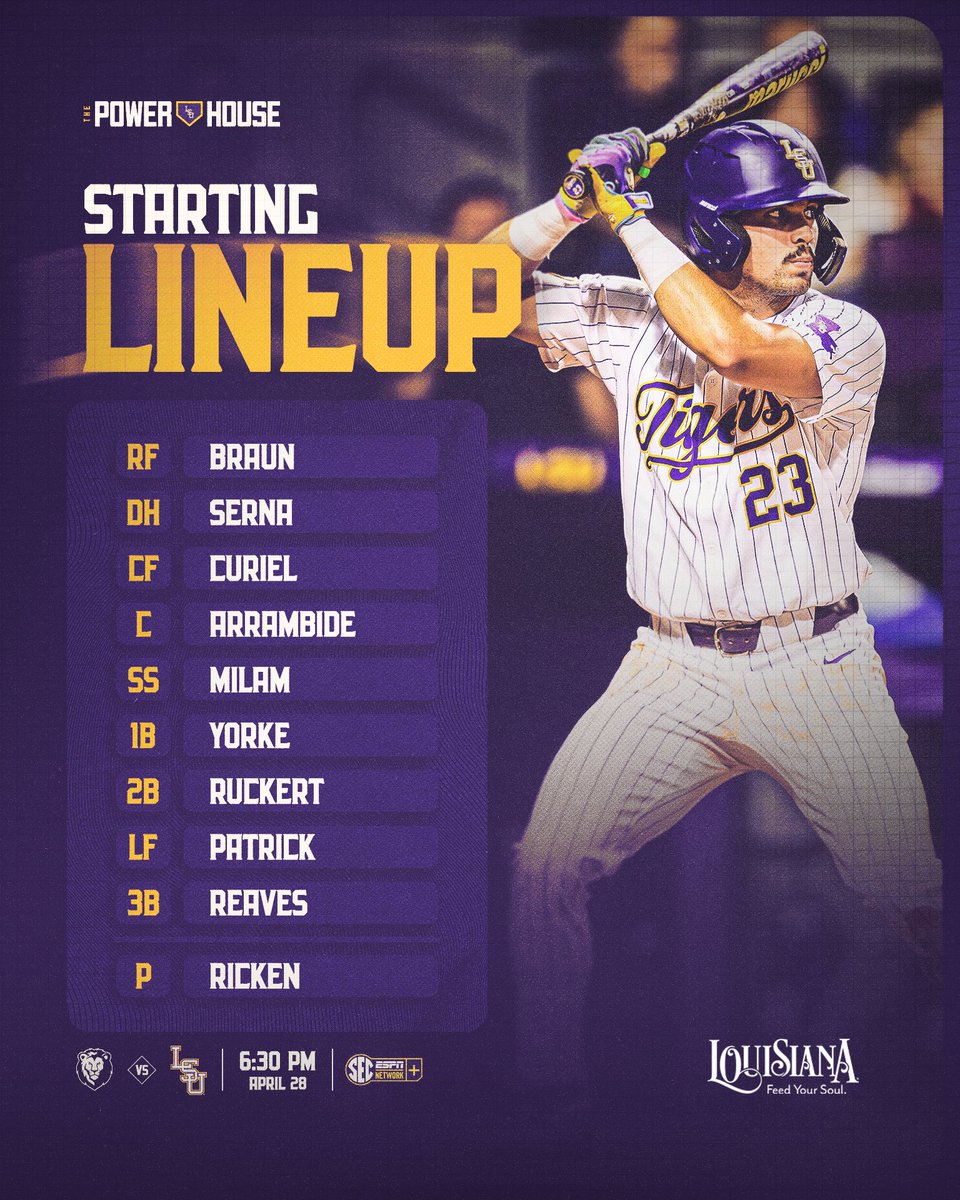 LSU Baseball tweet media