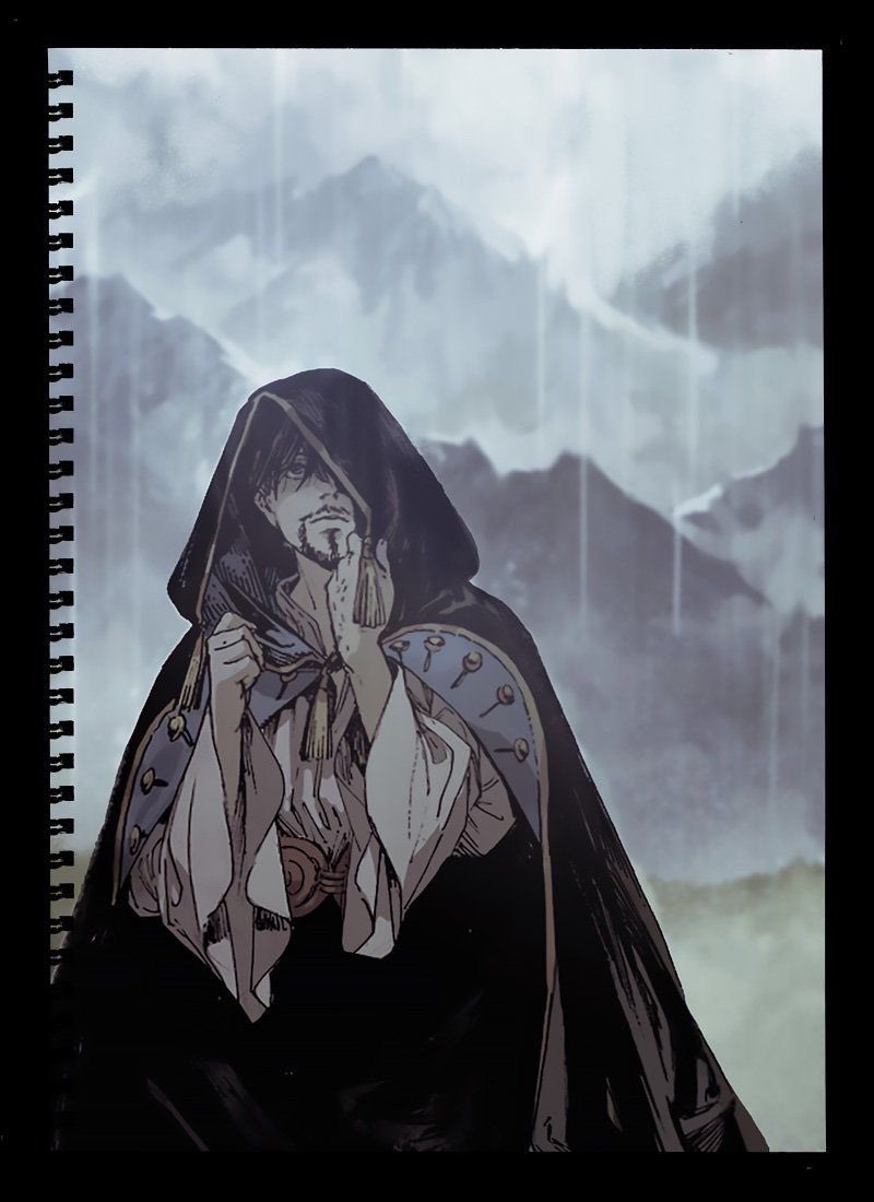 i love orus big hood so much pretty please draw more of his hood up