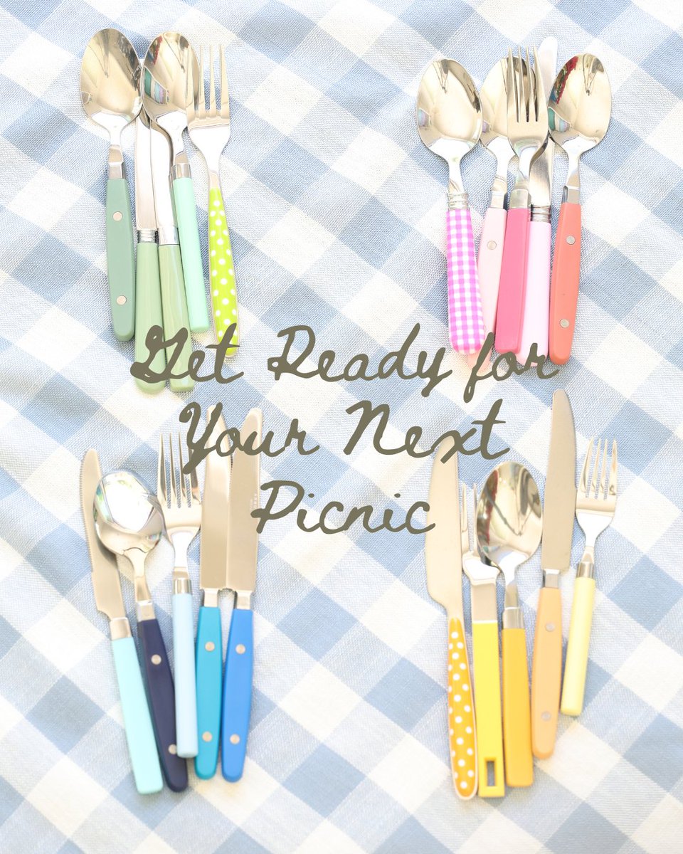 ANNOVAme's tweet photo. ANNOVA flatware is made for picnics. Shop link in bio to complete your picnic checklist today. 🌸✨

#ANNOVA #ANNOVAme #tablesetting #tabledecor #tablescape #tableware #TableStyling #TableSettingIdeas #TableDecorInspo #decor #TabletopDecor https://t.co/2laYO4h884