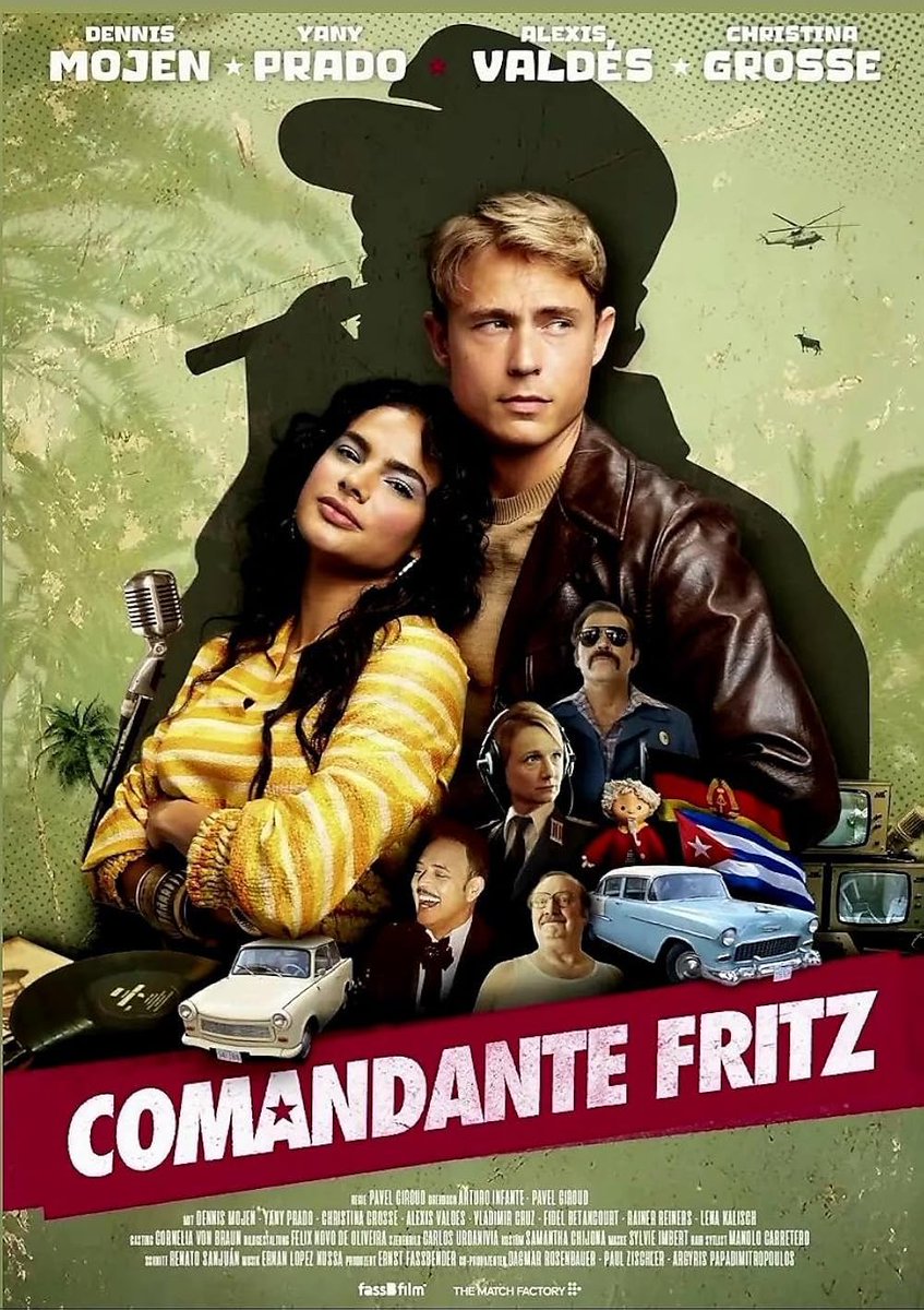 generation_n's tweet photo. Comandante Fritz is bringing Cuban political satire to the @MiamiFilmFest , with @ceatjaperi transforming into Fidel Castro in #pavelgiroud dark comedy spy film. Click here for more: https://t.co/4l48OFGlRR

Source: @miamiherald 

#GenÑ #ComandanteFritz #MiamiFilmFestival #CubanCinema #CarlosEnriqueAlmirante