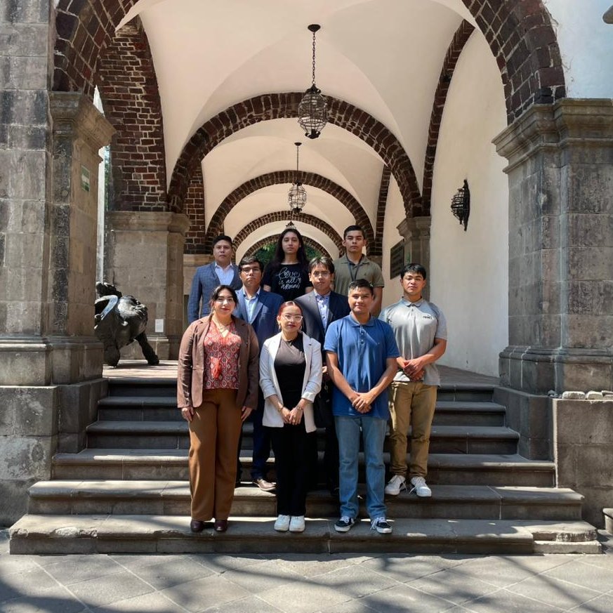 imatiasromero's tweet image. En el #Outreach de esta semana, recibimos a estudiantes de diversas licenciaturas del Colectivo Universitario Aztlán, con quienes conversamos sobre nuestras actividades, el proceso de ingreso al SEM y la convocatoria de Delegados Juveniles ONU.