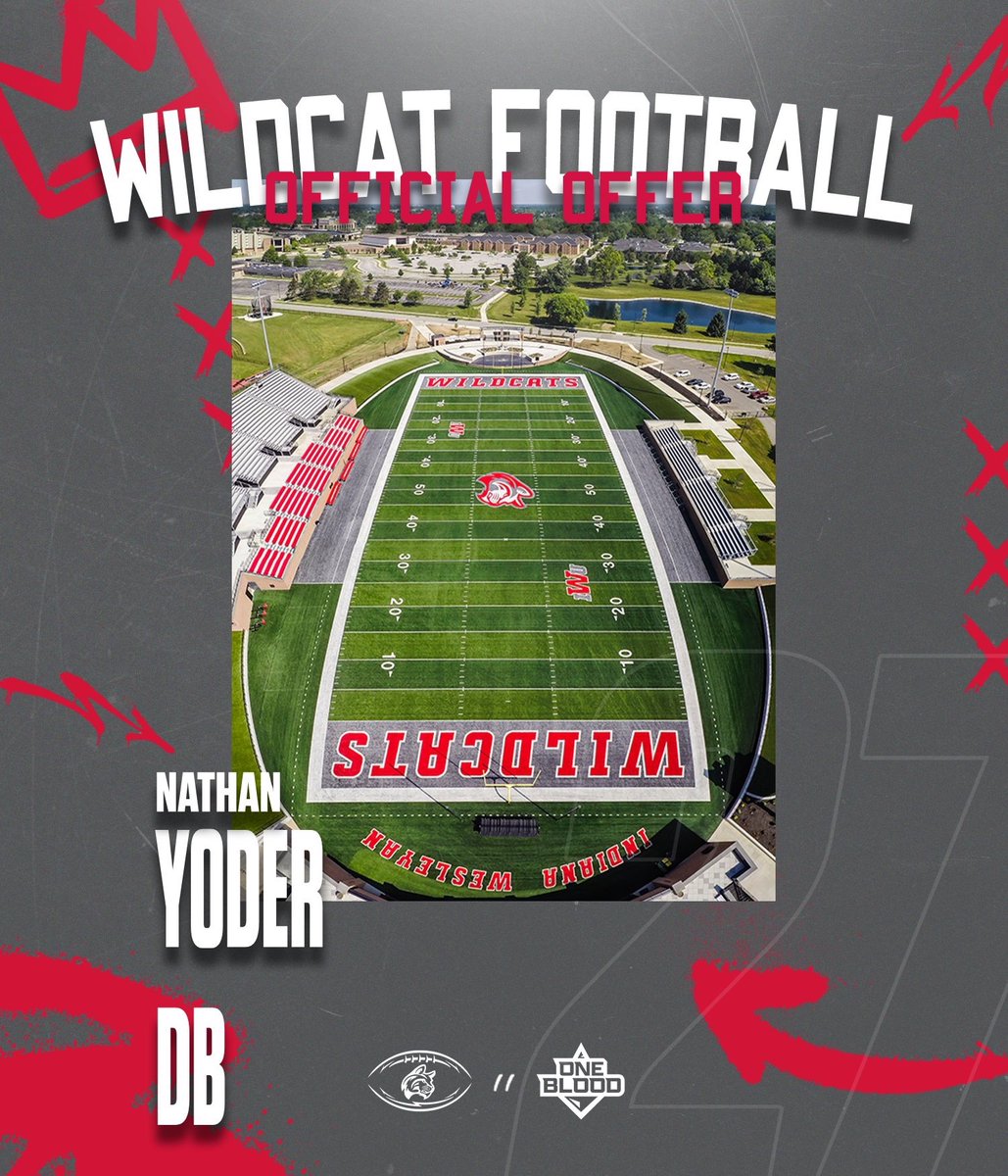 NathanYoder28's tweet photo. Blessed to receive an offer from Indiana Wesleyan University! Thank you to Coach Orris for the great conversation today.

@IndWesleyan_FB @CGTrojanFootbal 
@cg_coach_moore https://t.co/5rTP0yxiJP