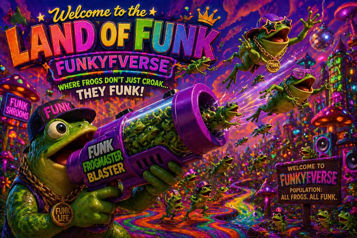 tat2ude11's tweet image. 1111  Funkyfverse NFTs will soon find new homes. 

#FUNK $KSTO #WE #KeepSnjpping