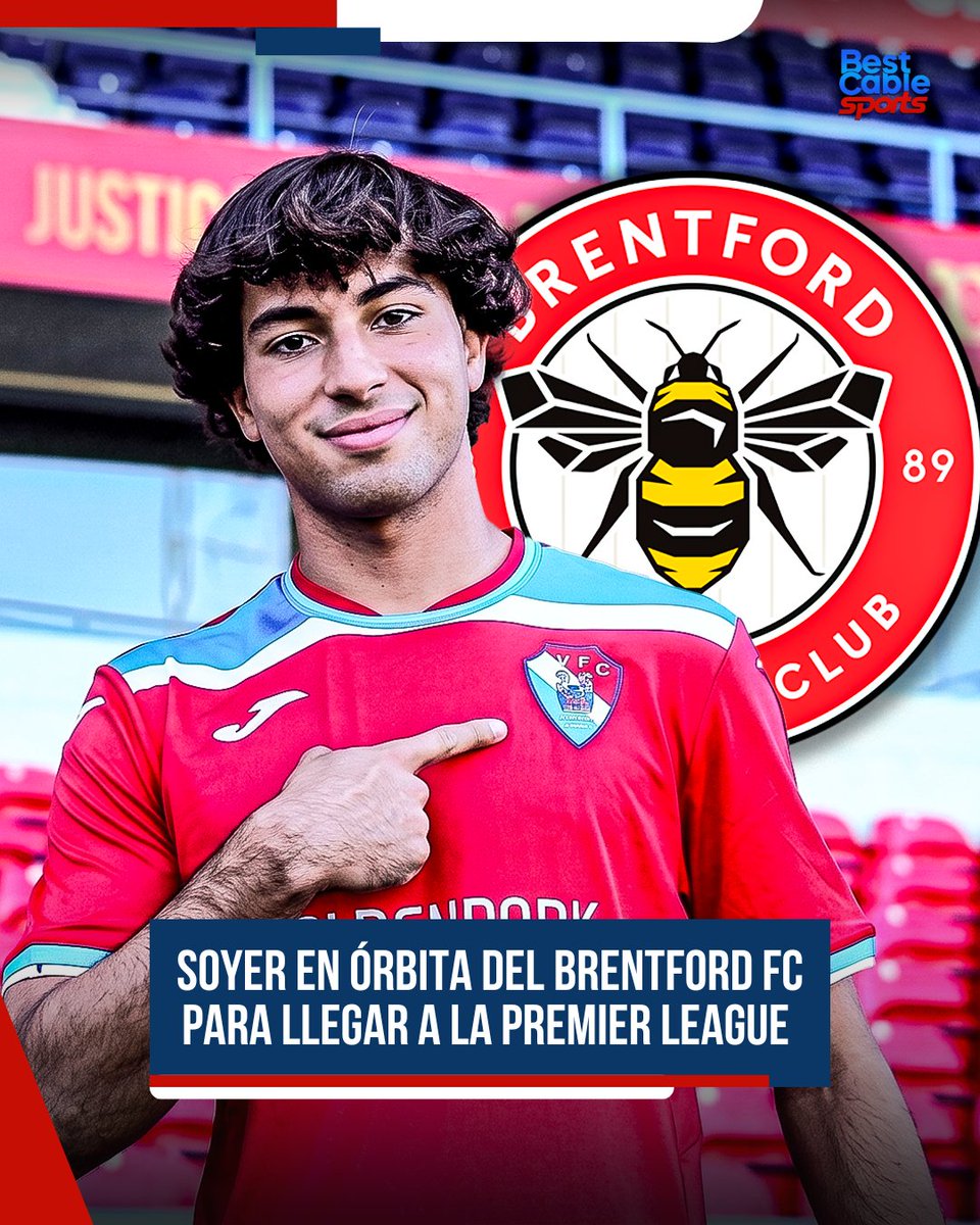 bcsports_'s tweet image. 🔥 El radar europeo ya apunta a Bassco #Soyer

El #BrentfordFC sigue de cerca su crecimiento y lo tiene como opción para dar el salto a la #PremierLeague 🚀

🌍 De consolidarse, sería un salto gigante en su carrera… y una nueva vitrina para el talento peruano.