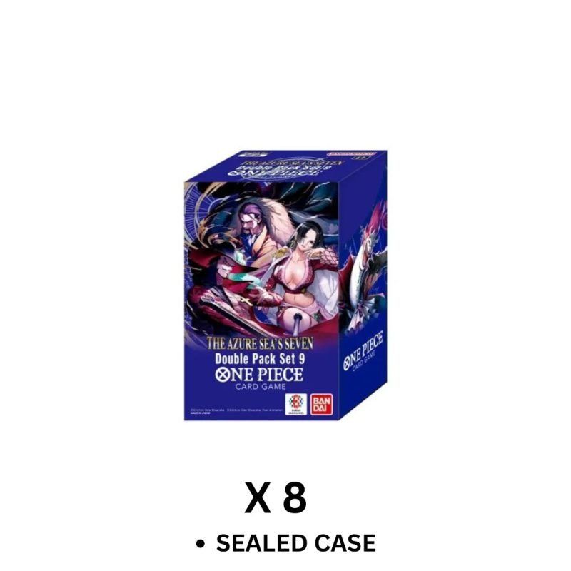 jtoys_com_au's tweet image. One Piece Card Game The Azure Sea’s Seven Double Pack Vol.9 DP09 Display
buff.ly/RvjxK9F

#jtoys #newarrivals #onepiece #onepiececardgame #onepiececardgamesealedproducts #jan2026