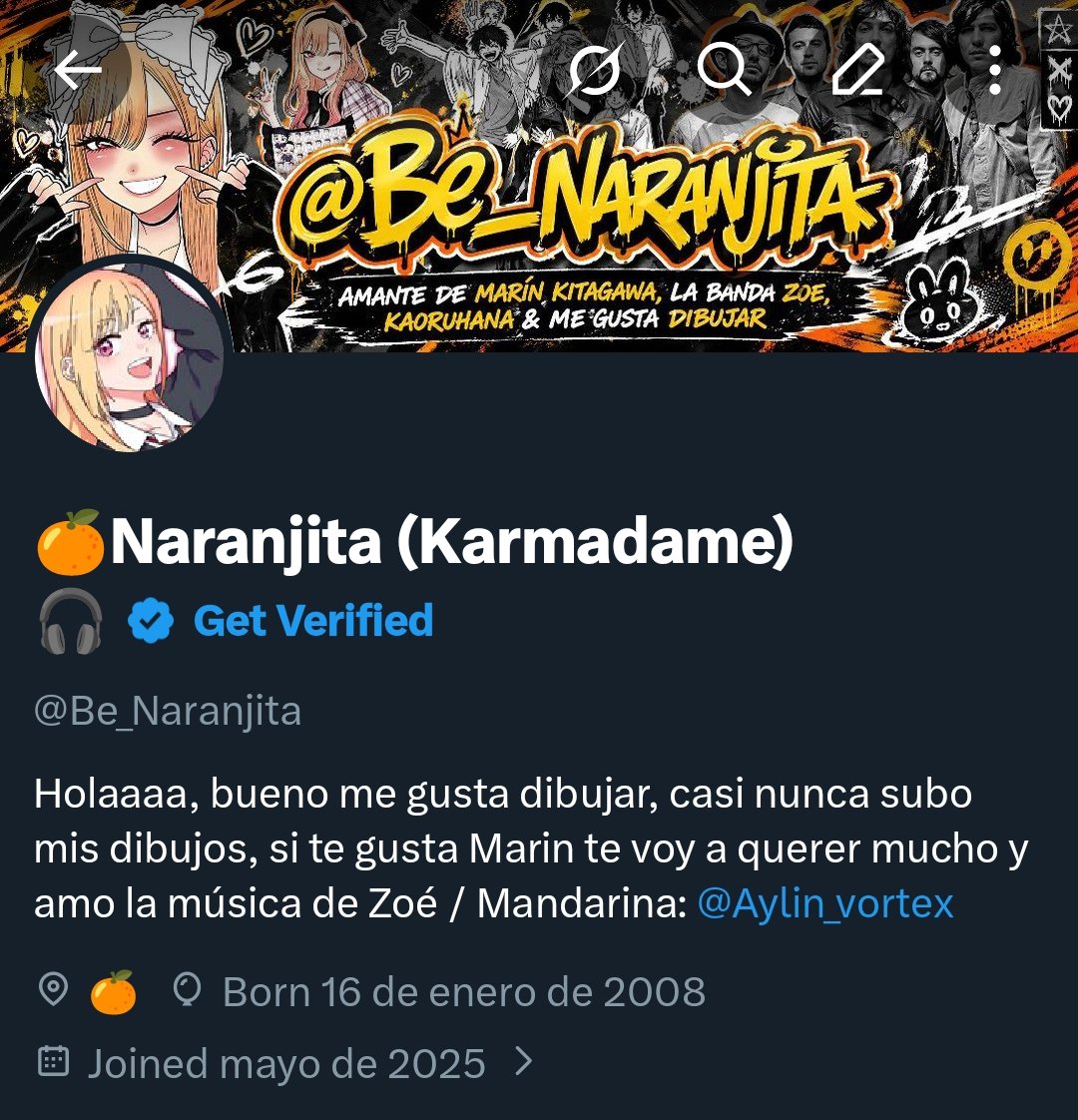 🍊Naranjita (Karmadame)🎧 tweet media