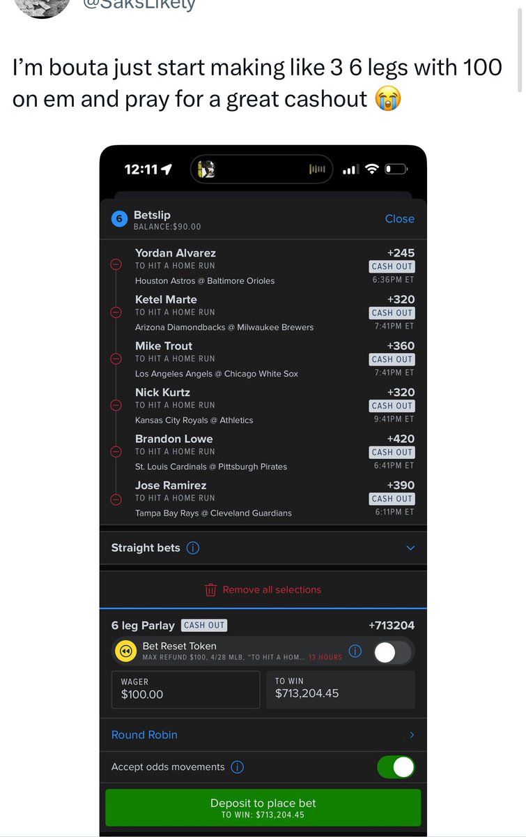 Saks Tracker tweet media