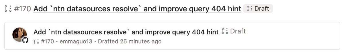 _jwngr's tweet photo. Today's quality of life improvement in @NotionHQ: draft PRs now have their own distinct visual state to differentiate them from open PRs. https://t.co/jWokdGam46