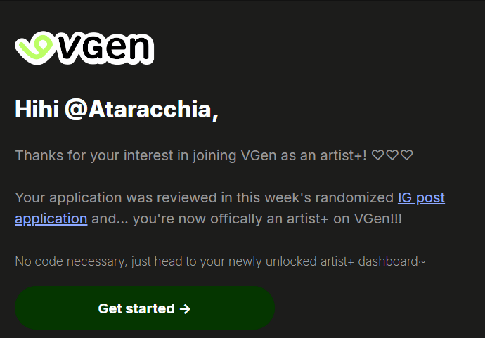 me acektaron en Vgen c: