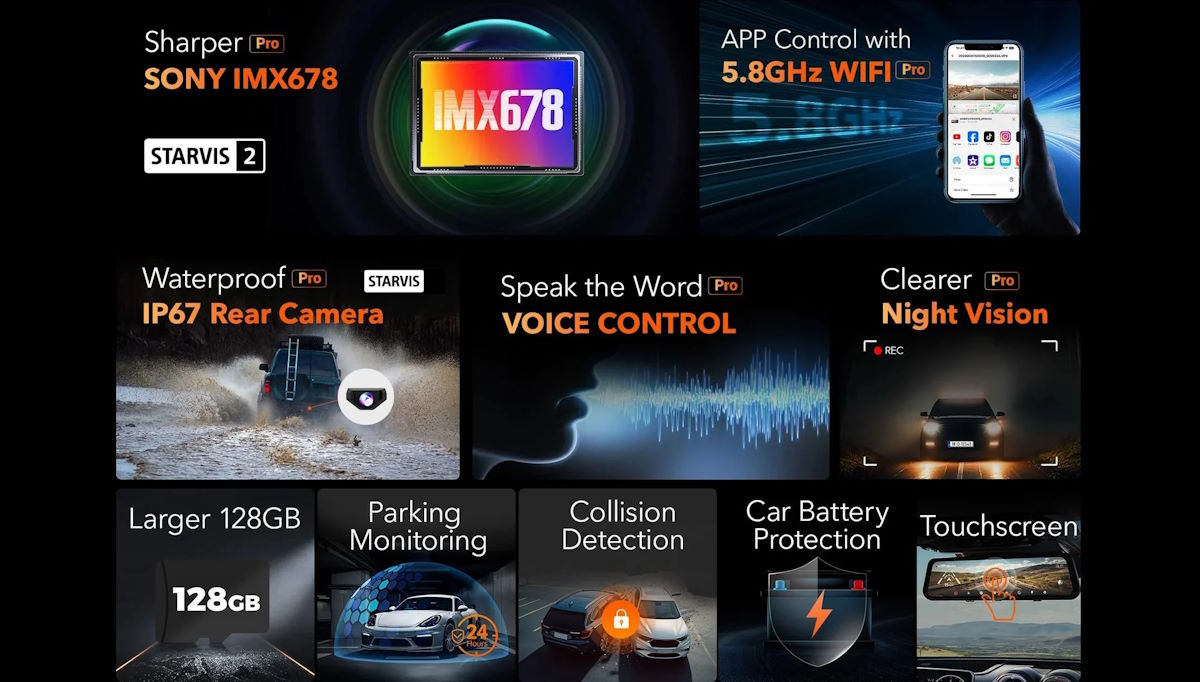 AVForums's tweet image. Win 1 of 3 Wolfbox G900 Pro Dual-Camera Mirror Dash Cams worth £333 Three lucky entrants could be in with a chance of getting hold of a G900 Pro dashcam with its 12-inch HD touchscreen. Simply sign up to AVForums.com &amp;amp; enter below. avforums.com/competitions/w…

#Competition