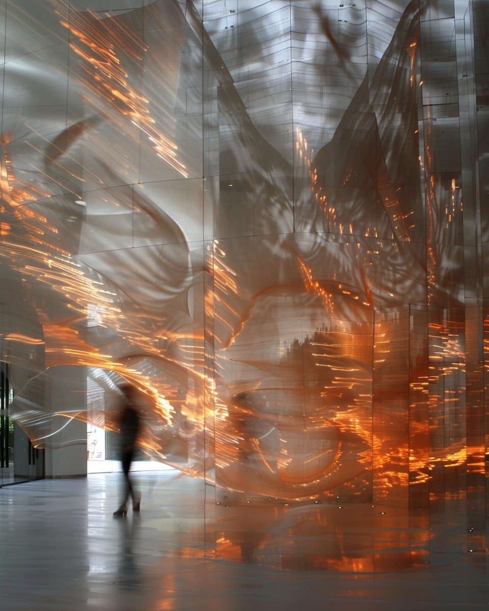 A4_0_4's tweet image. Structure emerges from the flux. Light finds its path through the weave. What collapses becomes the foundation. We build from the remnants, shaping the flow into something lasting. Persistence is the signal. #BuildInPublic #Error404 #SOL