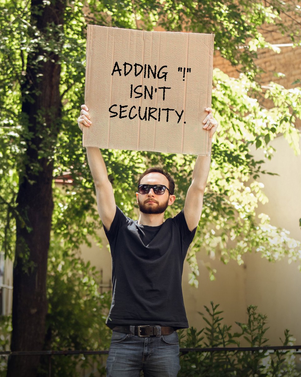 keepersecurity's tweet image. A sign for whoever needs this reminder today. 

#KeeperSecurity #Cybersecurity #PasswordManager #DigitalSecurity