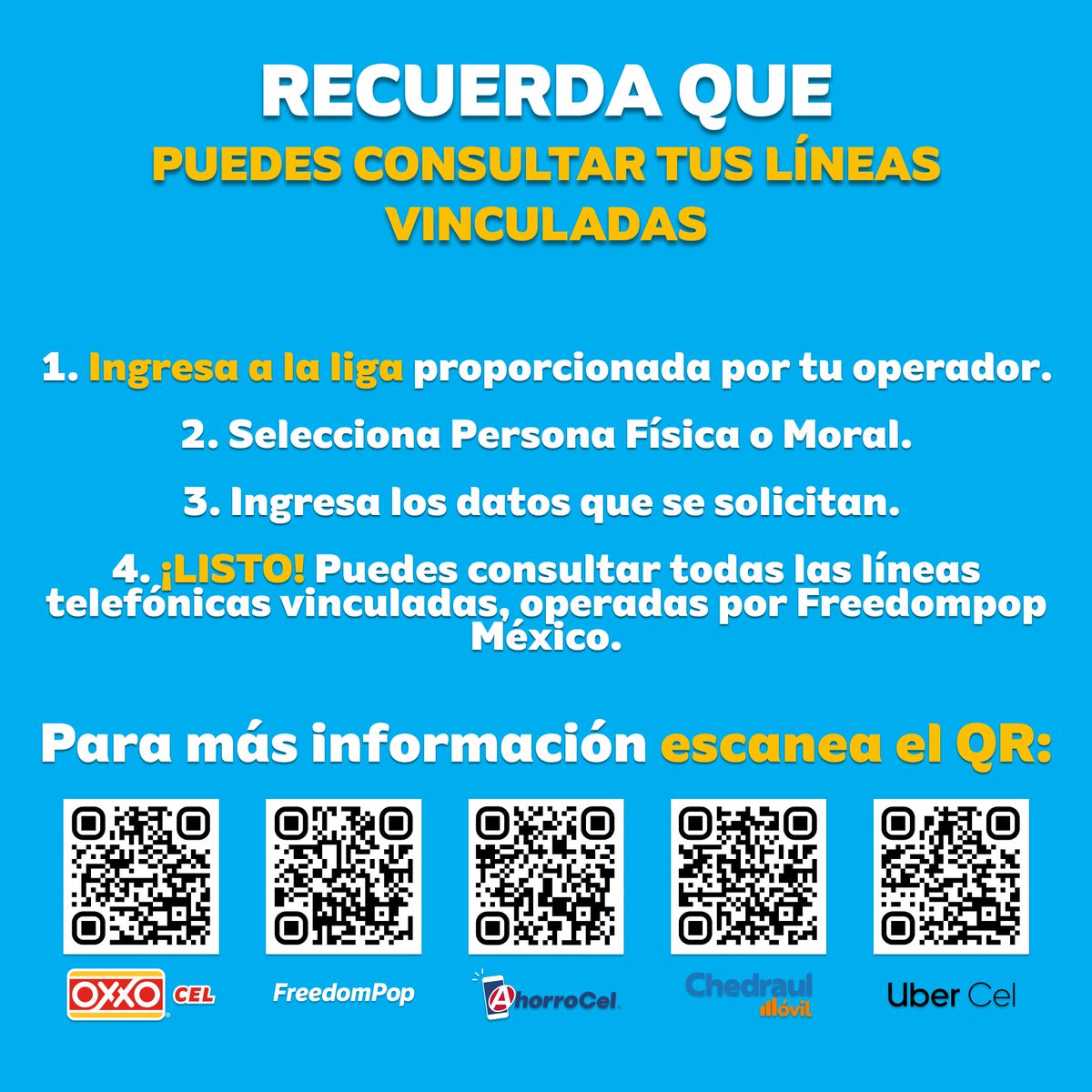 FreedomPop México tweet media