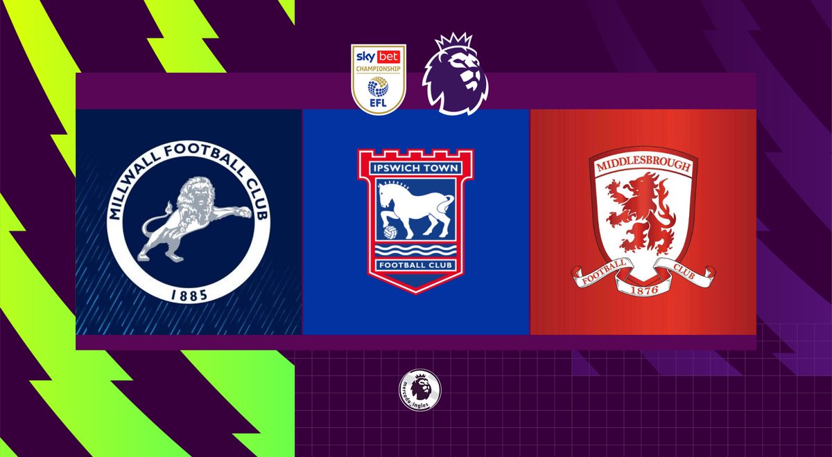 Este sábado 2 de Mayo se disputarán los 12 partidos de la última jornada de la Championship. Solo uno de estos 3 equipos ascenderá directamente a la Premier League junto con el Coventry City. ¿Cuál de estos 3 equipos quieres que ascienda?

• Millwall
• Ipswich Town
•