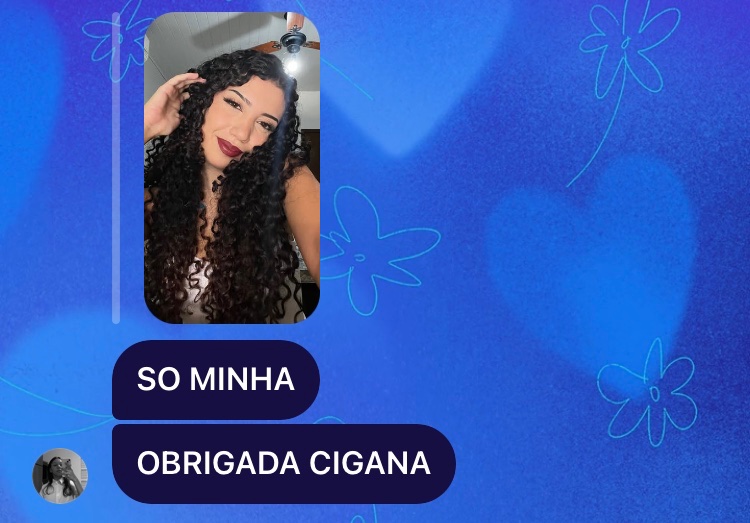 Toda vez que eu posto foto minha namorada agradece a minha cigana (que me trouxe ela )🥰🌹