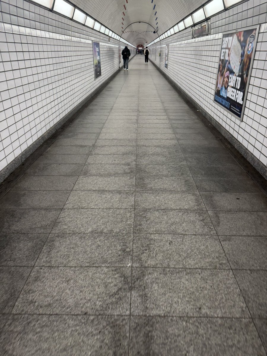 Of all the tunnels in the world that smell like urine this one’s my favorite