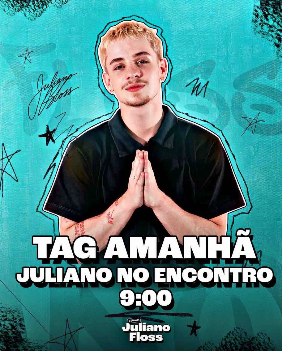 cfjulianoo's tweet photo. Amanhã o Juliano estará no encontro com a Patrícia Poeta! Em forma de carinho e apoio, decidimos subir uma tag e contamos com a força de vocês no horário marcado! Na última vocês arrasaram dando nome e eu espero essa mesma energia amanhã! 🩵 https://t.co/N2NCFKVgze
