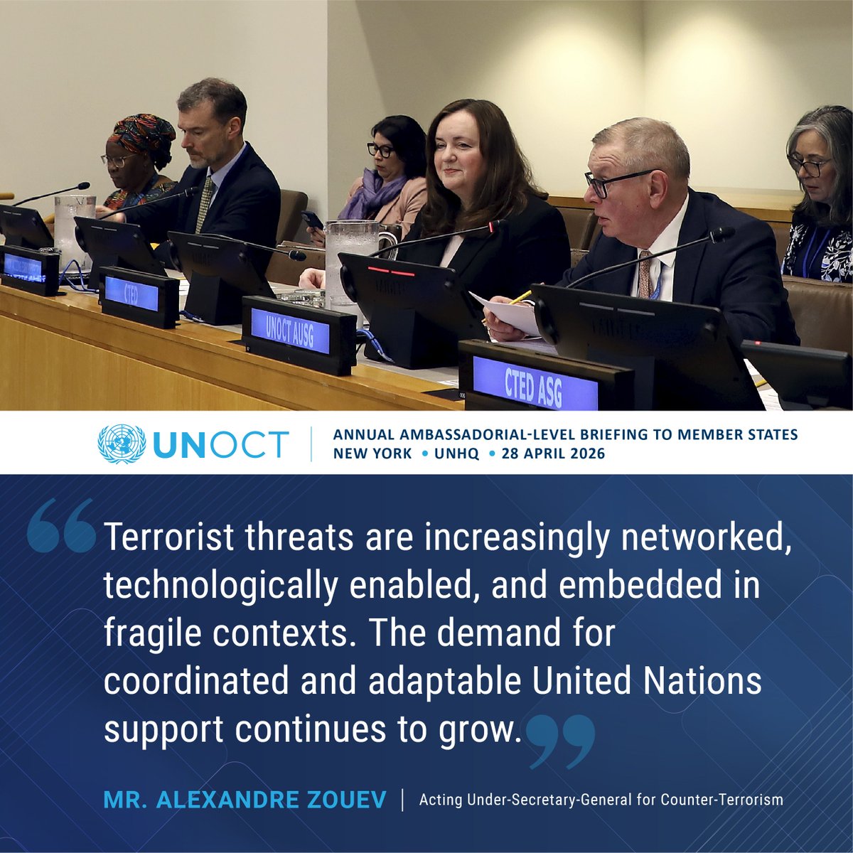 United Nations Office of Counter-Terrorism tweet media