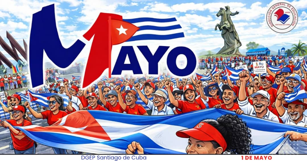 Todos a la Plaza, temprano porque #LaPatriaSeDefiende  en nuestro #SantiagodeCuba . ¡Viva el #1roDeMayo 
¡Viva el día internacional de los trabajadores!
#CubaMined #raulsamon #dgestgo