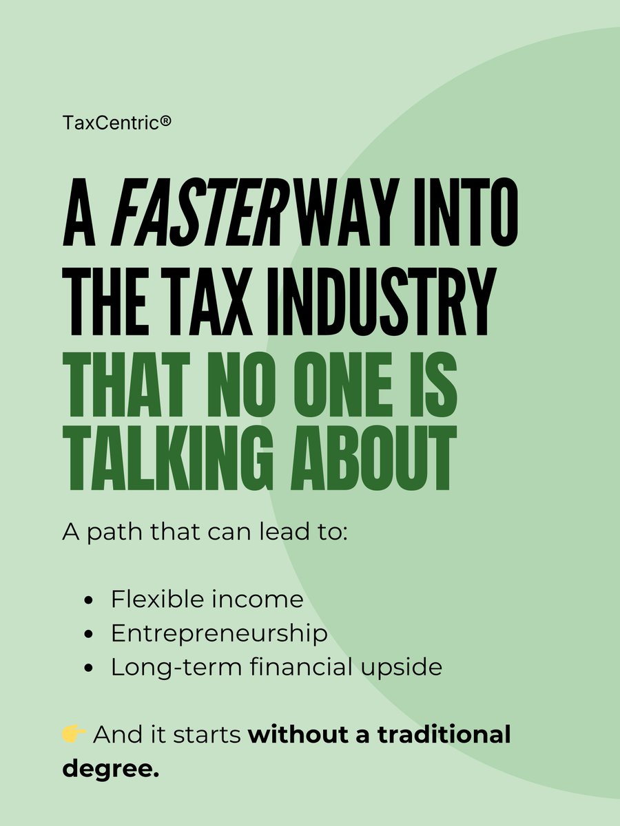 TaxCentric School of Hard Knocks tweet media