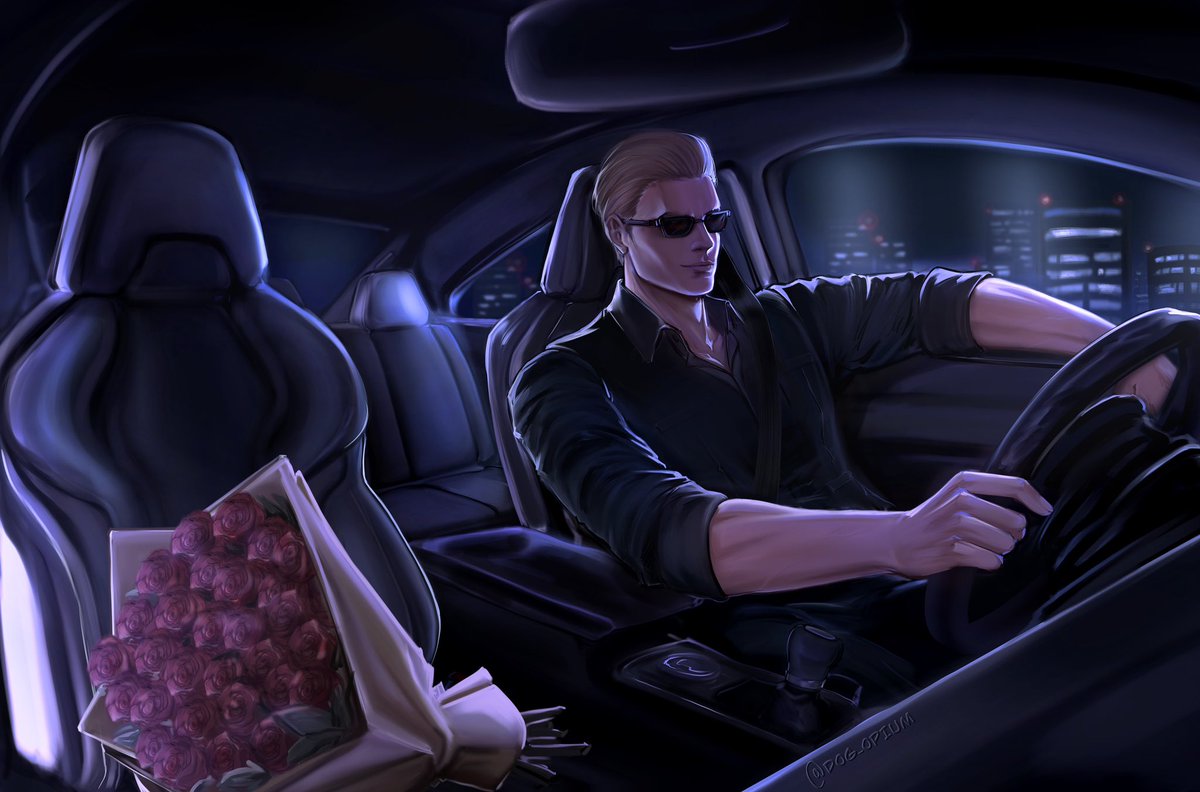Dog_opium's tweet image. You're lying in the trunk:) 

#AlbertWesker #RE