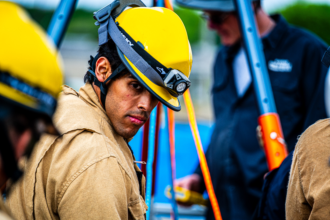 CityofHays's tweet image. Always ready. 🚒 The Hays Fire Dept. recently completed rigorous Confined Space Rescue training to hone their technical rescue skills. A big thanks to the KU Kansas Fire &amp;amp; Rescue Training Institute for bringing their mobile simulator to town! #HaysKS #FireTraining #HFD