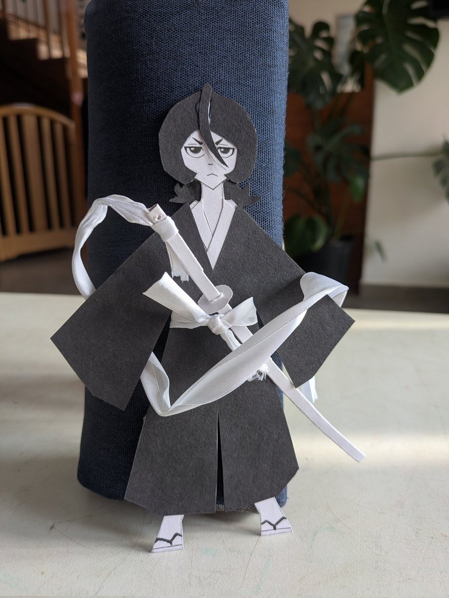 Leplerka's tweet photo. #Rukia that I made https://t.co/L93zbxVa2h