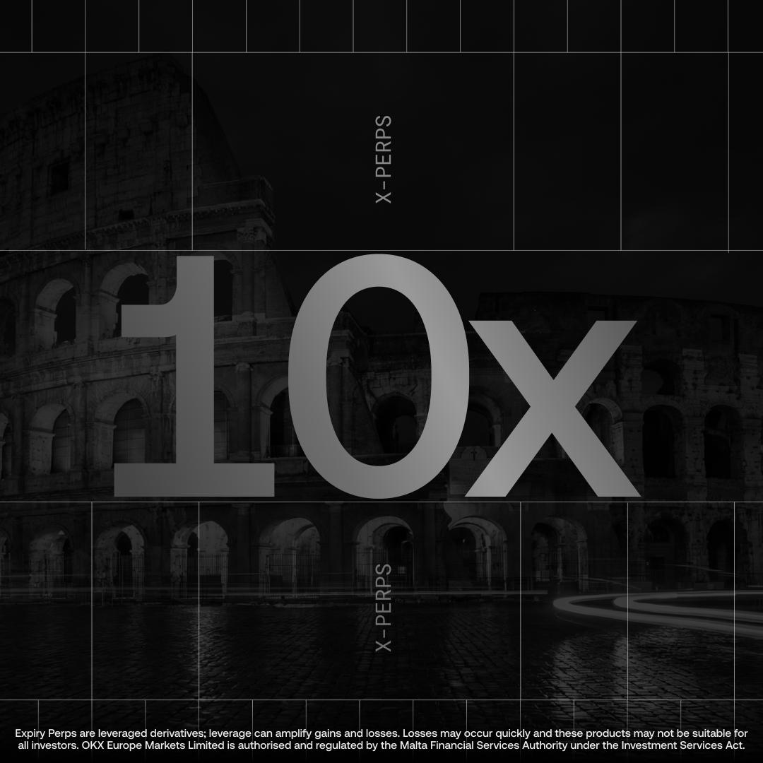 okx's tweet photo. Acccelerate your execution.

Go long or short with up to 10× leverage, backed by institutional-grade infrastructure.

X-Perps built what trading should feel. https://t.co/k6szFUKKVX