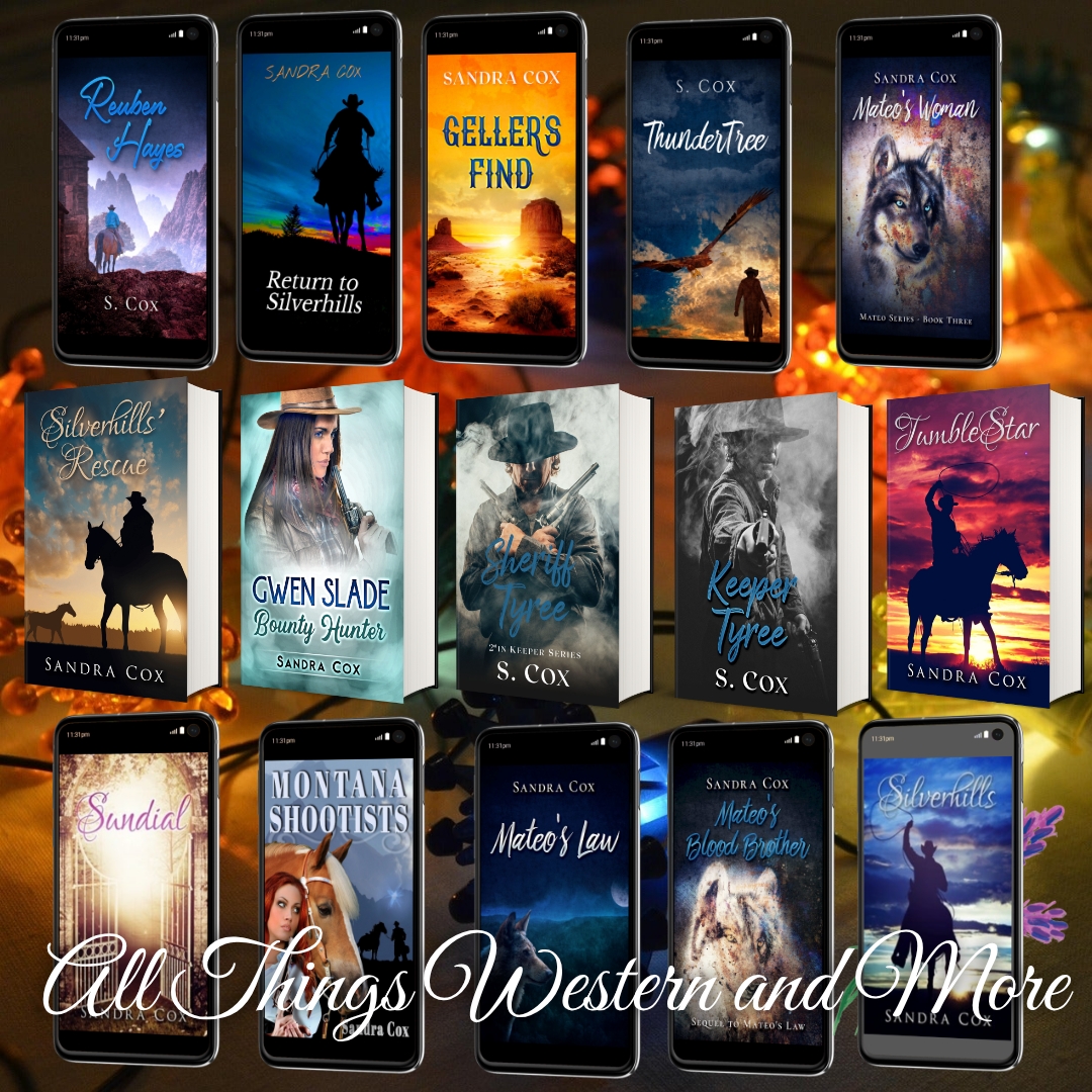 Sandra_Cox's tweet image. Writing All Things Western (Books available in E, Print and some Audible.)
#western #romance #Westernaction #Westernadventure #KUFree #books
amazon.com/stores/author/…