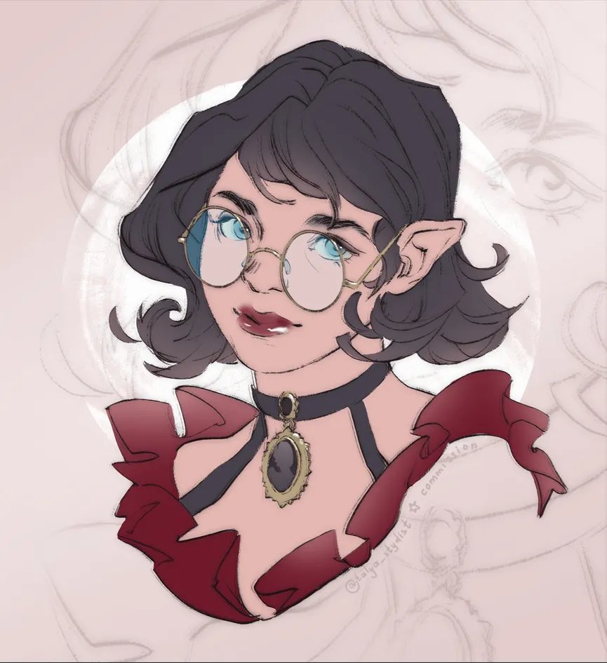 stydist's tweet image. Some commission portraits (:

#dnd #ttrpg #fantasy #characterdesign #portrait