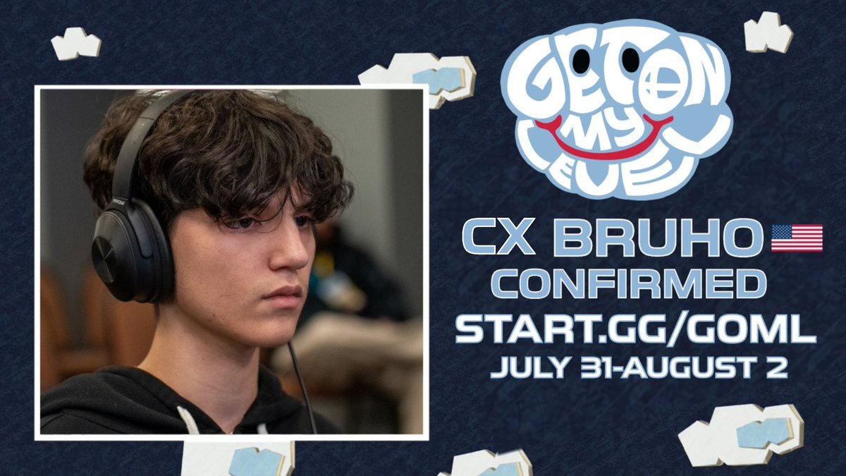 Get On My Level☁️July 31-Aug 2☁️start.gg/GOML tweet media